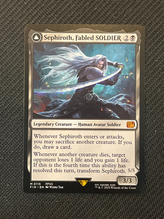 #0115 Sephiroth, Fabled SOLDIER // Sephiroth, One-Winged Angel (Normal) Final Fantasy