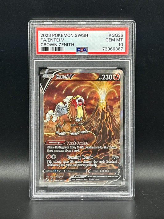 GG36/GG70 Entei V PSA 10