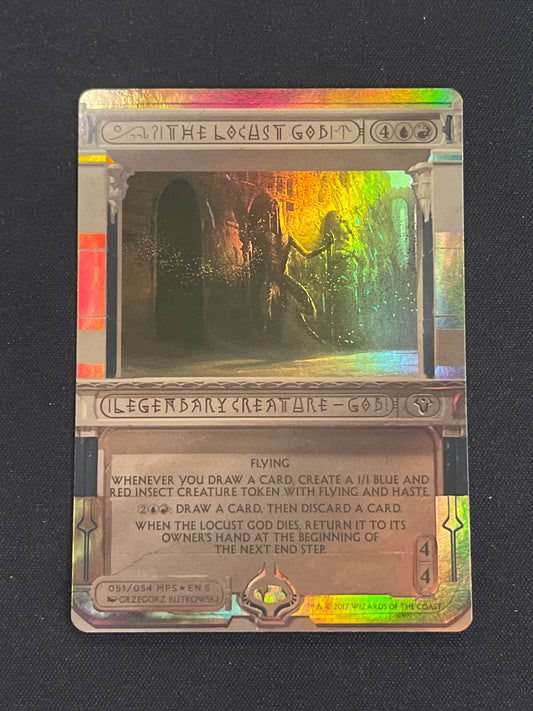 #051/054 The Locust God (Foil) Masterpiece Series: Amonkhet Invocations