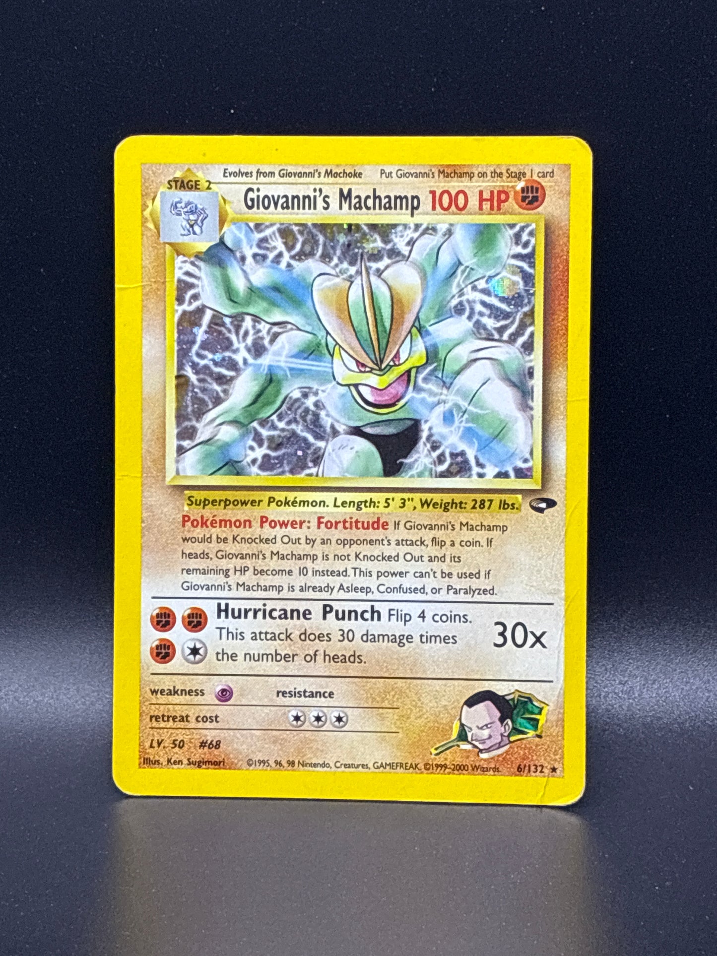 Giovanni’s Machamp #6/132 - Gym Challenge Unlimited