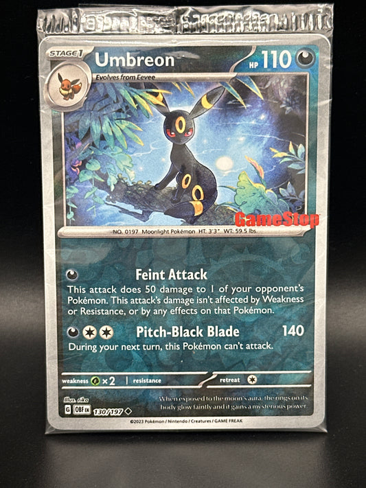 130/197** Umbreon (GameStop Promo) Sealed