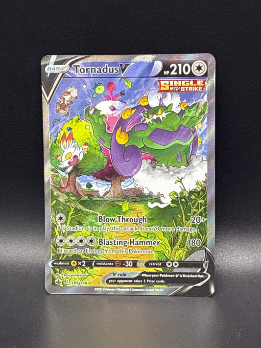Tornadus V (Alternate Full Art) #185/198 Chilling Reign