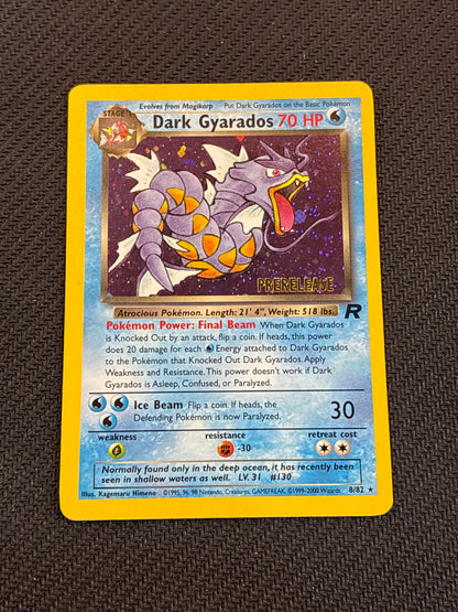 #08/82 Dark Gyarados (prerelease) (8) Team Rocket