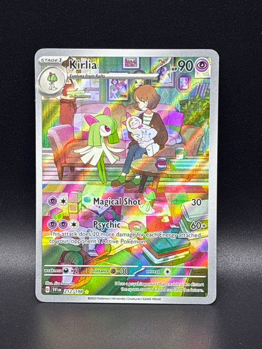Kirlia #212/198 Illustration Rare Scarlet & Violet Base Set