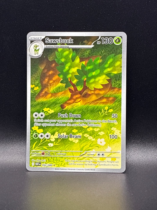 Sawsbuck (Illustration Rare) #092/086 - White Flare