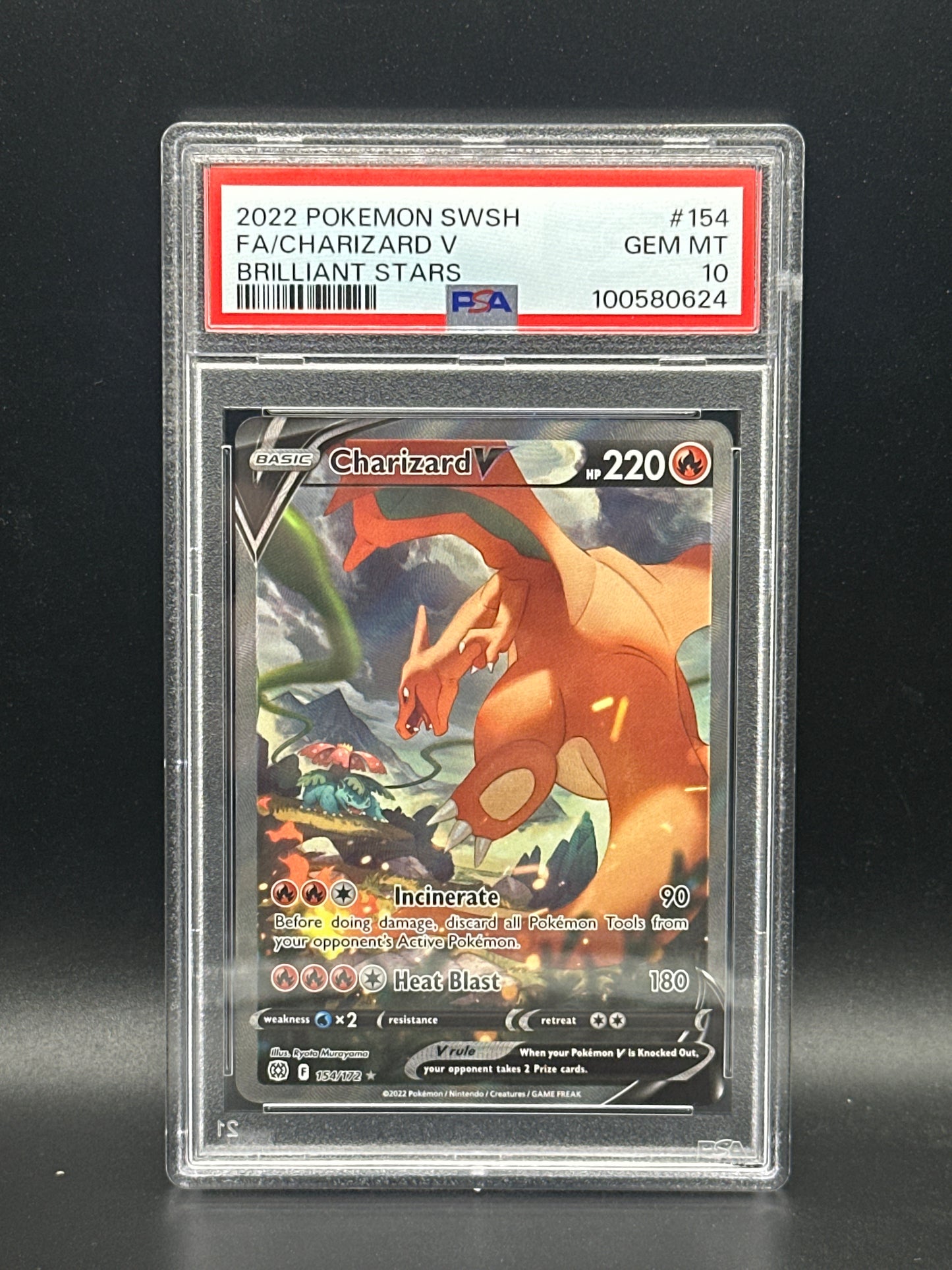 152/172 Charizard V PSA 10