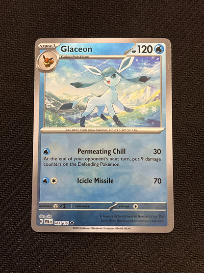 #025/131 Glaceon Masterball Holo Prismatic Evolutions