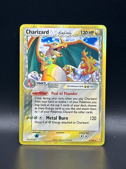 004/100 charizard delta species (LP)