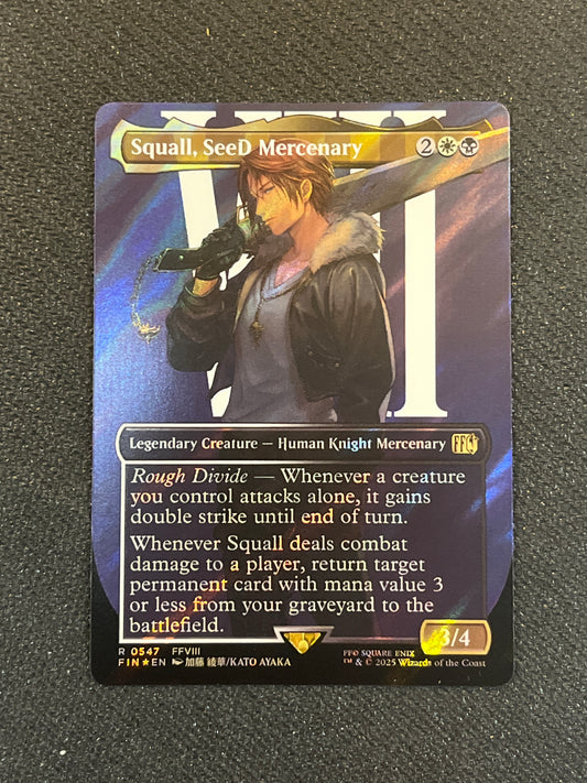 #0547 Squall, SeeD Mercenary (Surge Foil) Final Fantasy