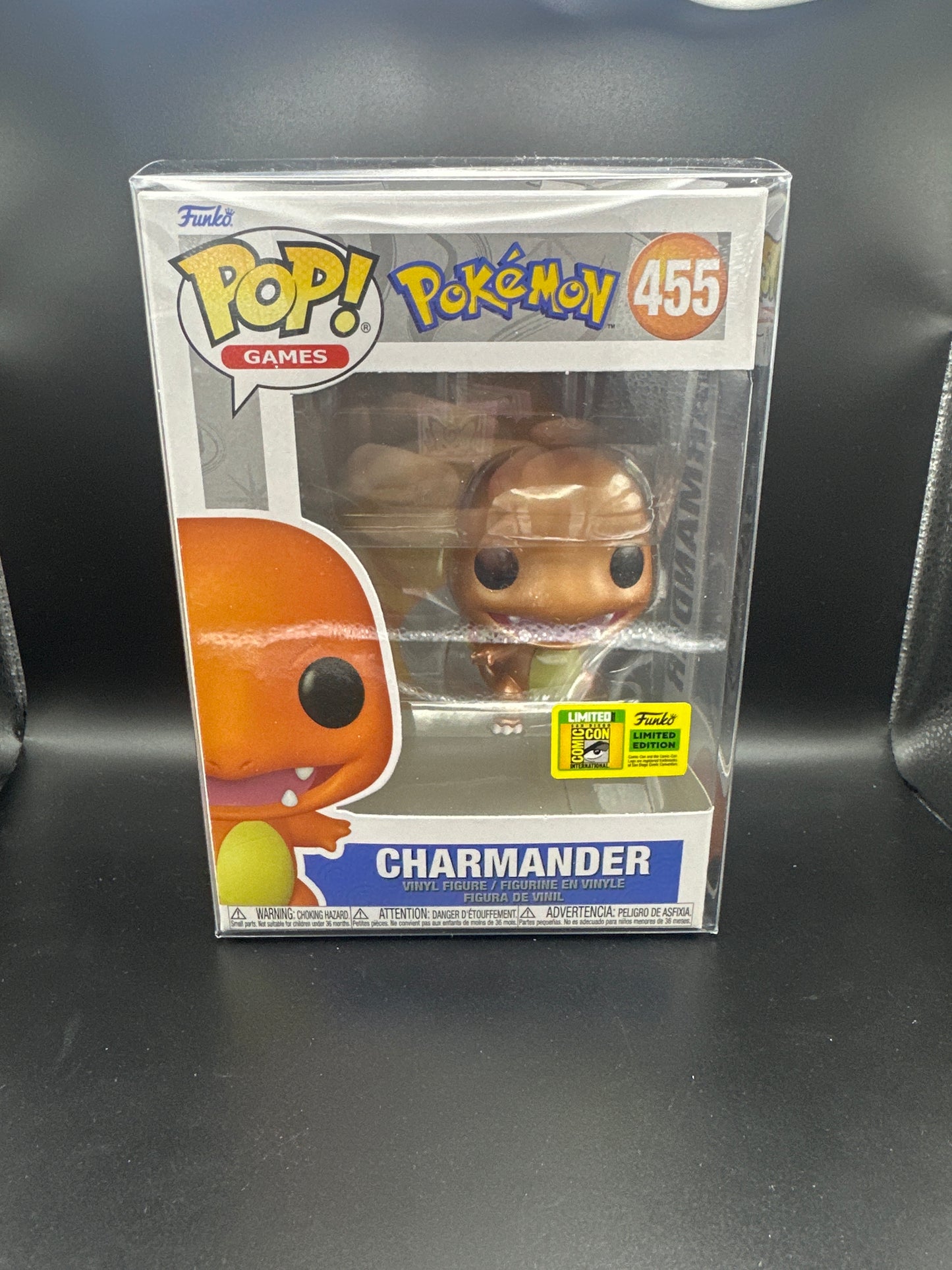 Charmander Funko 455 comic con exclusive