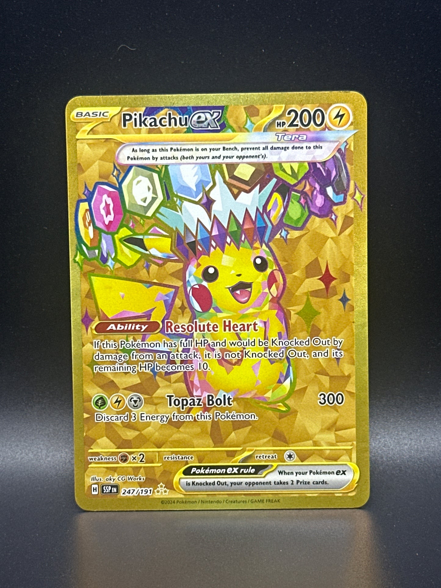 Pikachu ex #247/191*