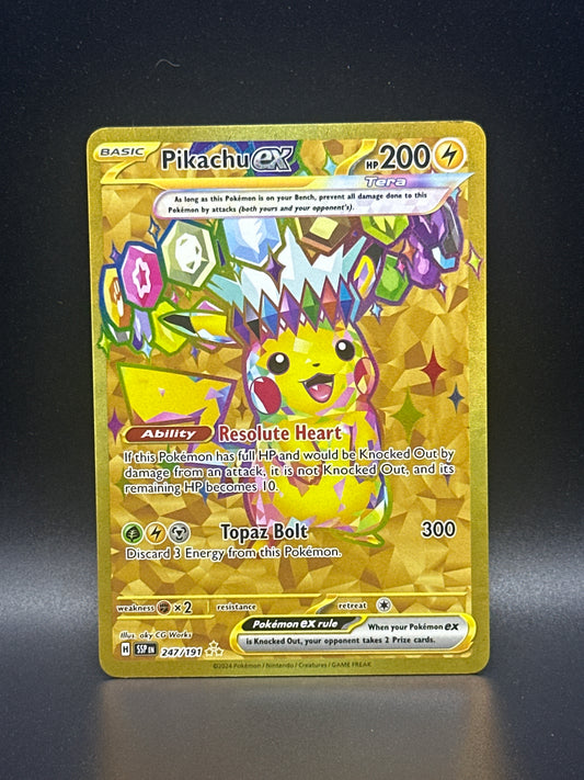 Pikachu ex #247/191*