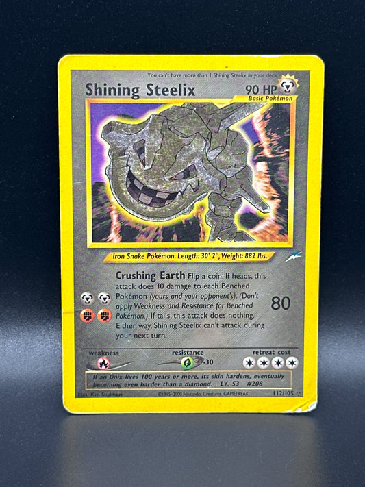 #112/105 Shining Steelix Neo Destiny
