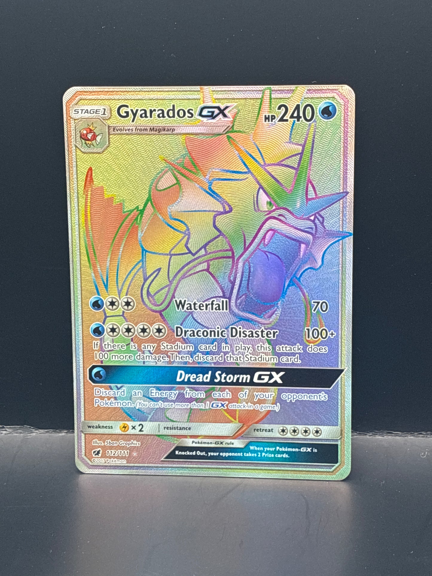 Gyarados GX (Secret) #112/111 - Crimson Invasion