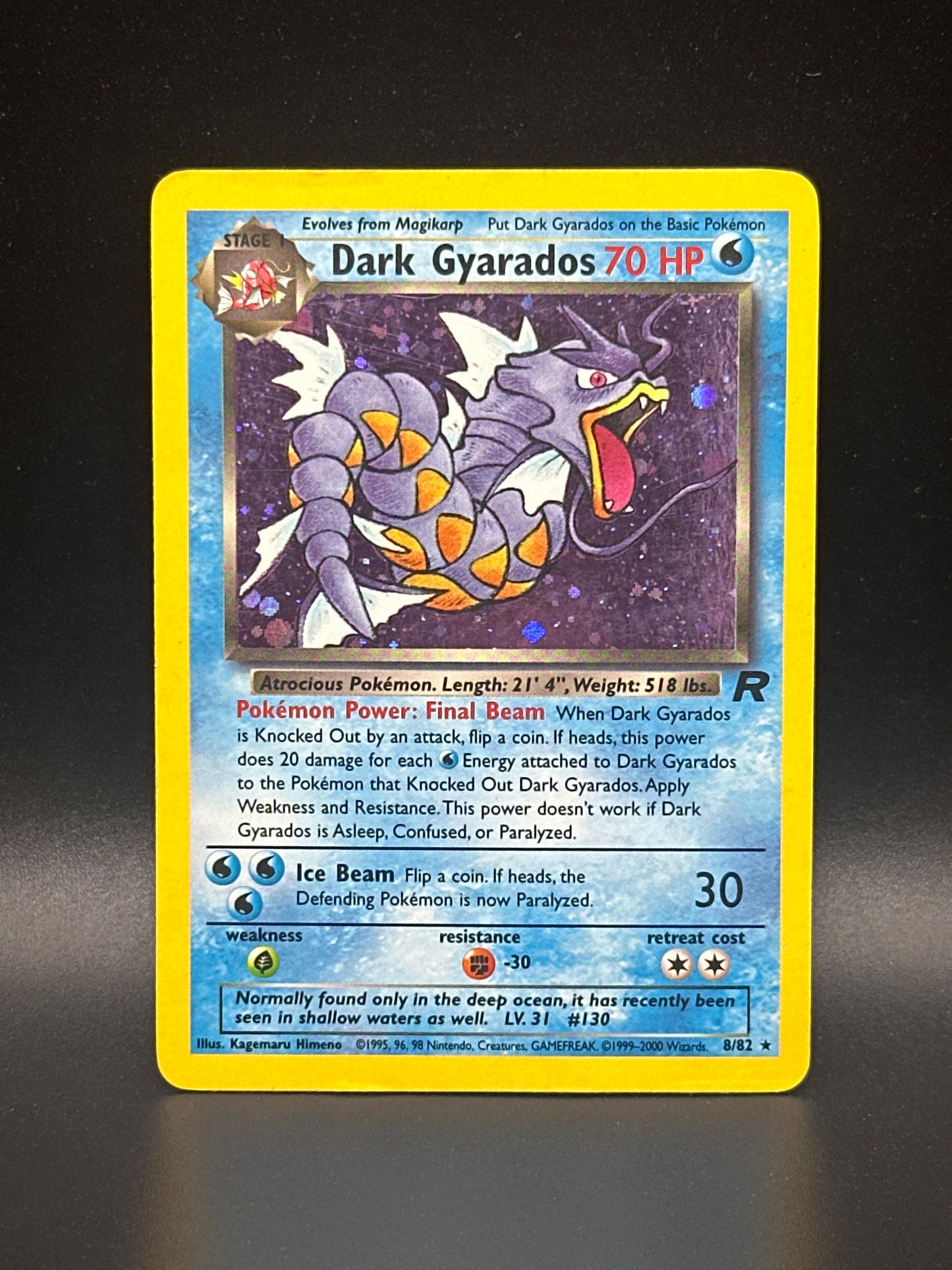 Dark Gyarados #8/82