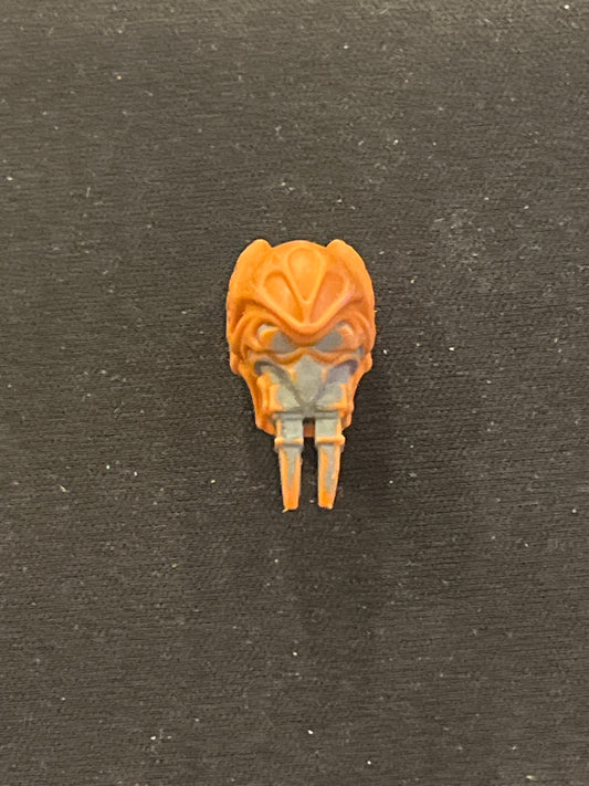 Minifigure, Head, Modified SW Kel Dor with Dark Bluish Gray Mask Pattern (Plo Koon) 61200pb01 Lego