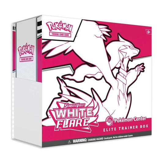 White flare Pokemon center ETB