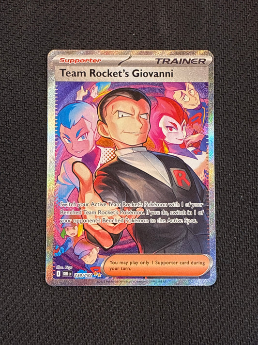 #238/182 Team Rocket’s Giovanni -Destined Rivals