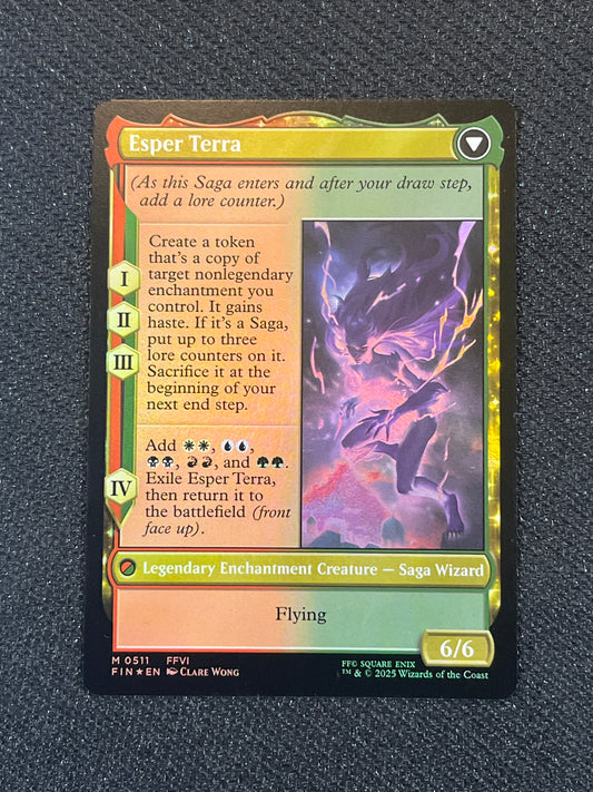 #0511 Terra, Magical Adept (Foil) Final Fantasy Magic the Gathering MTG