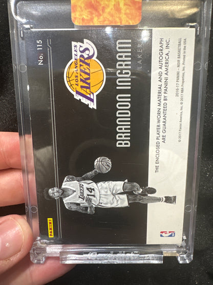 Brandon Ingram 115 2017 Noir RPA 23/35
