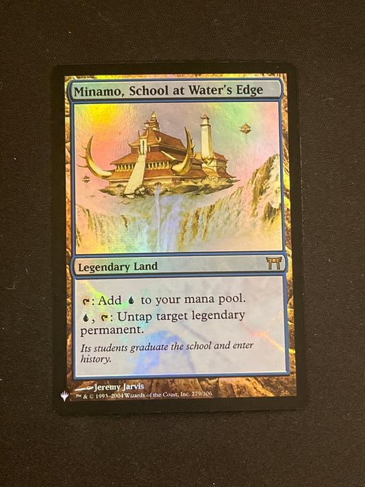 #279/306 Minamo, School at Water’s Edge (Foil) Champions of Kamigawa Reprint