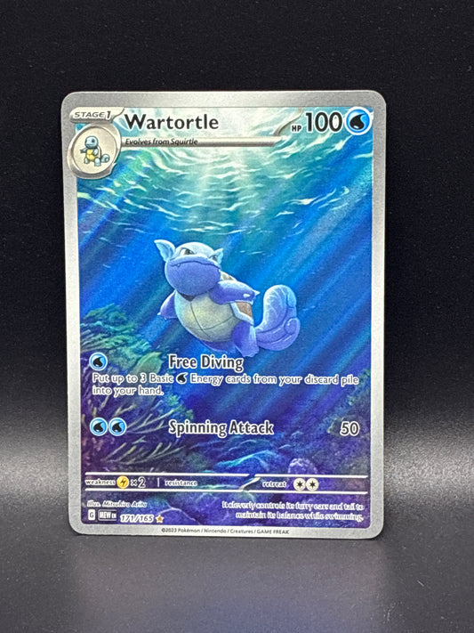 Wartortle #171/165 Illustration Rare 151