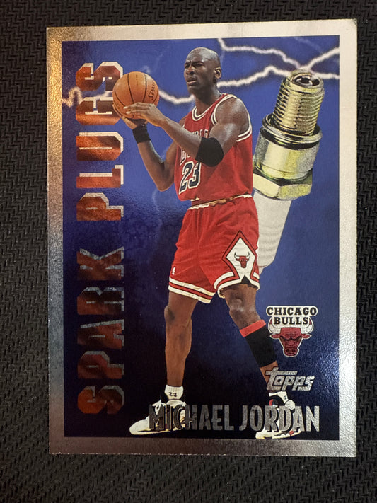 #SP2 Michael Jordan 1996 Topps Spark Plugs