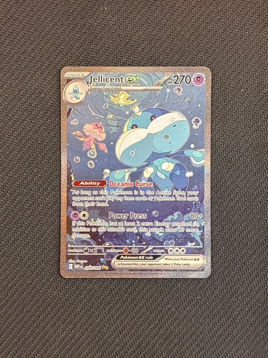 #168/086 Jellicent ex -White Flare