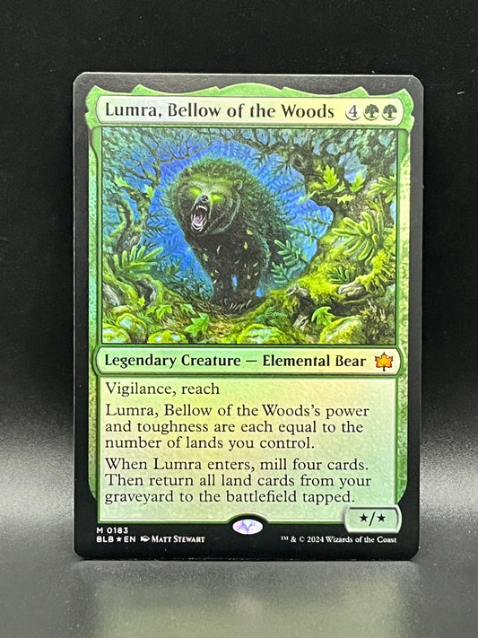 Lumra, Bellow of the Woods #183 (Foil)
