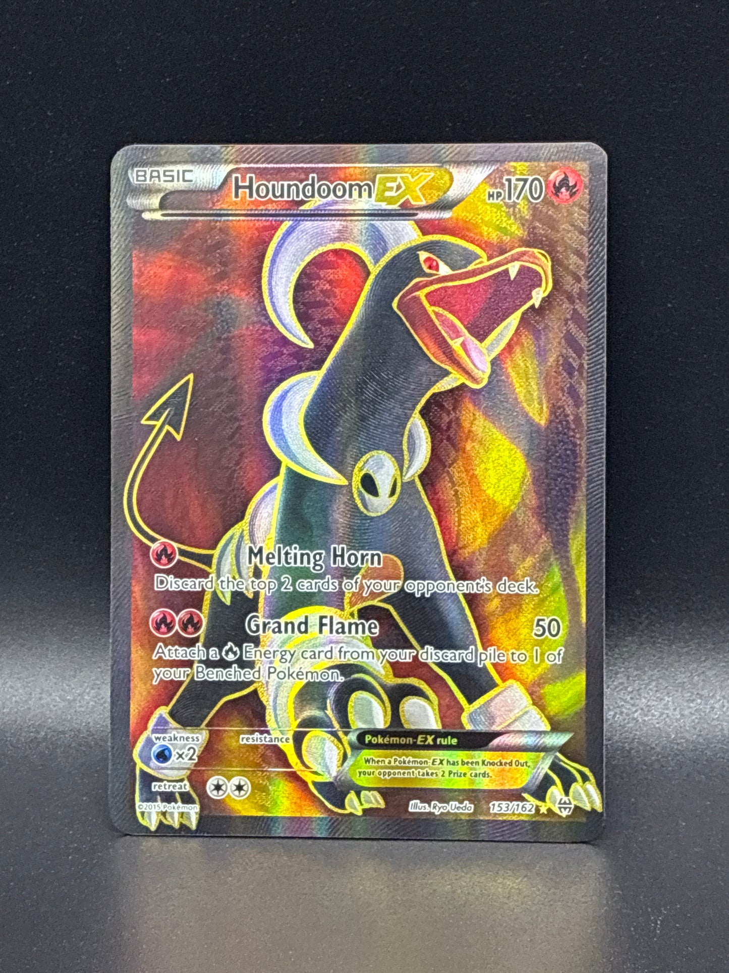 Houndoom EX (Full Art) #153/162 BREAKthrough