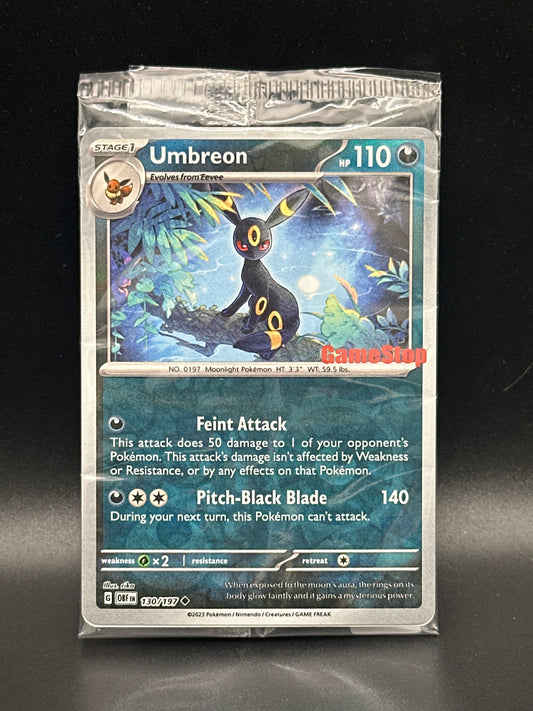 130/197 Umbreon (GameStop Promo) Sealed