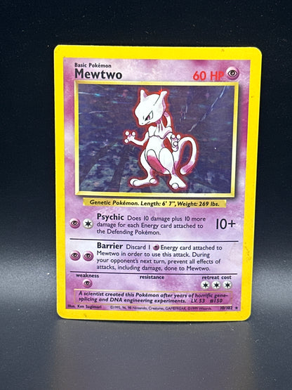 #010/102 Mewtwo Base Set