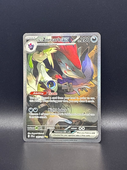 N’s Zoroark ex (Special Illustration Rare) #185/159 - Journey Together