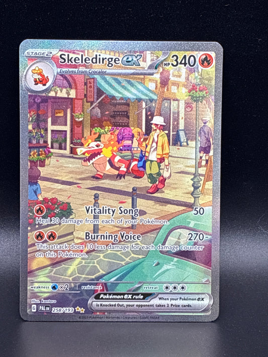 #258/193* Skeledirge ex SV02: Paldea Evolved