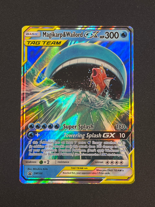 Magikarp & Wailord GX #SM166 Sun & Moon Promo