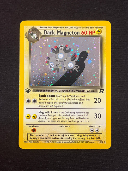 Dark Magneton* #11/82 1st Edition Team Rocket