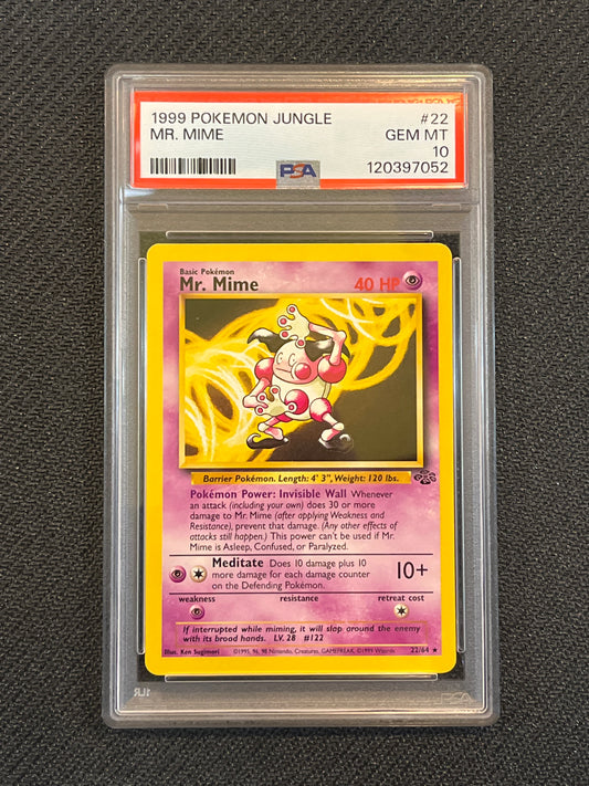 #22/64 Mr. Mime PSA 10 - Unlimited