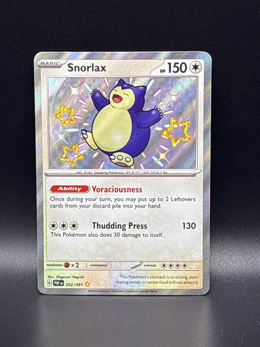 Snorlax #202/091 Baby Shiny Paldean Fates