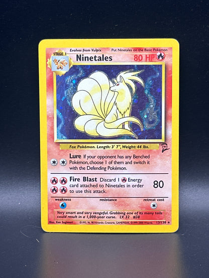 #013/130 Ninetales Base set 2