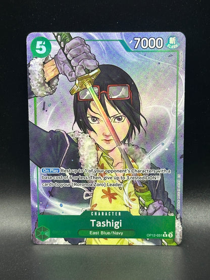 Tashigi OP12-031 Alt-Art (R) - Legacy of the Master