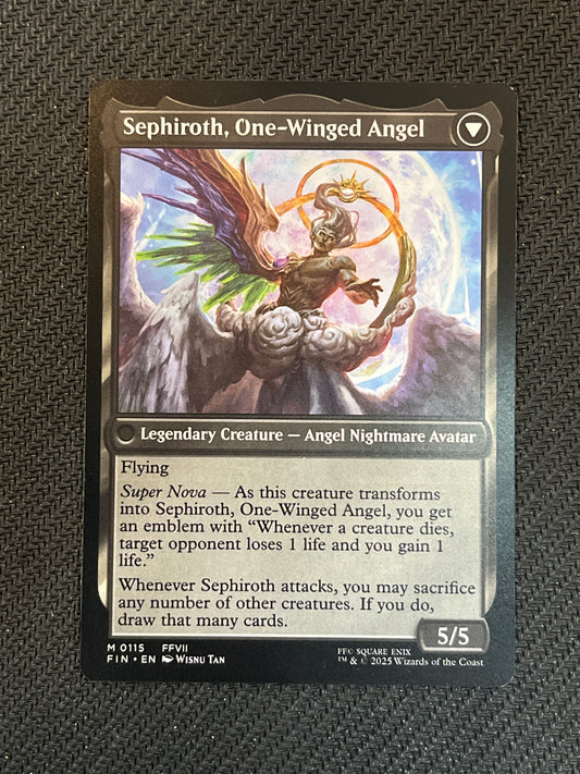 #0115* Sephiroth, Fabled SOLDIER // Sephiroth, One-Winged Angel (Normal) Final Fantasy