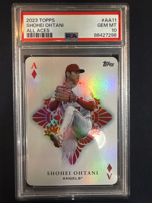 #AA-11 Shohei Ohtani 2023 Topps Los Angeles Angels sports All Aces