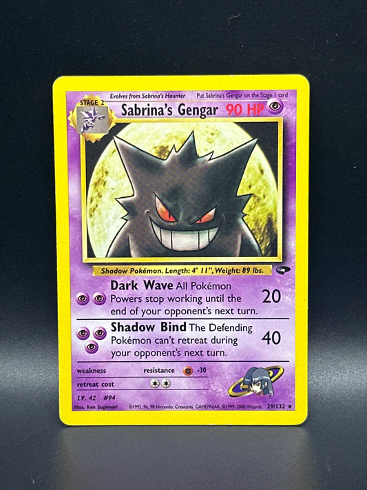 #029/132 Sabrina's Gengar Gym Challenge