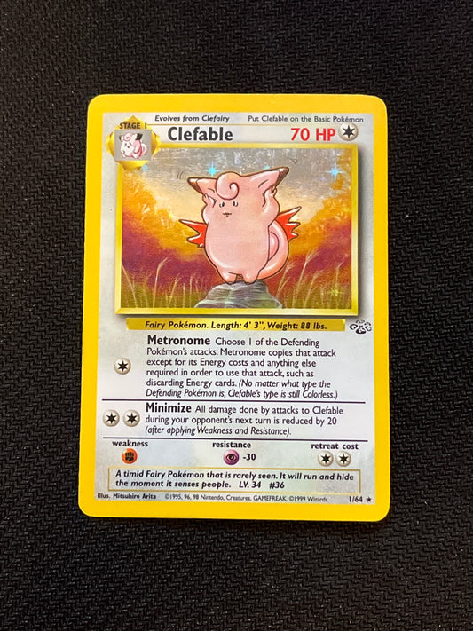 #01/64* Clefable Jungle