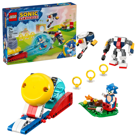 77001 Sonic's Campfire Clash Sonic The Hedgehog Lego Set