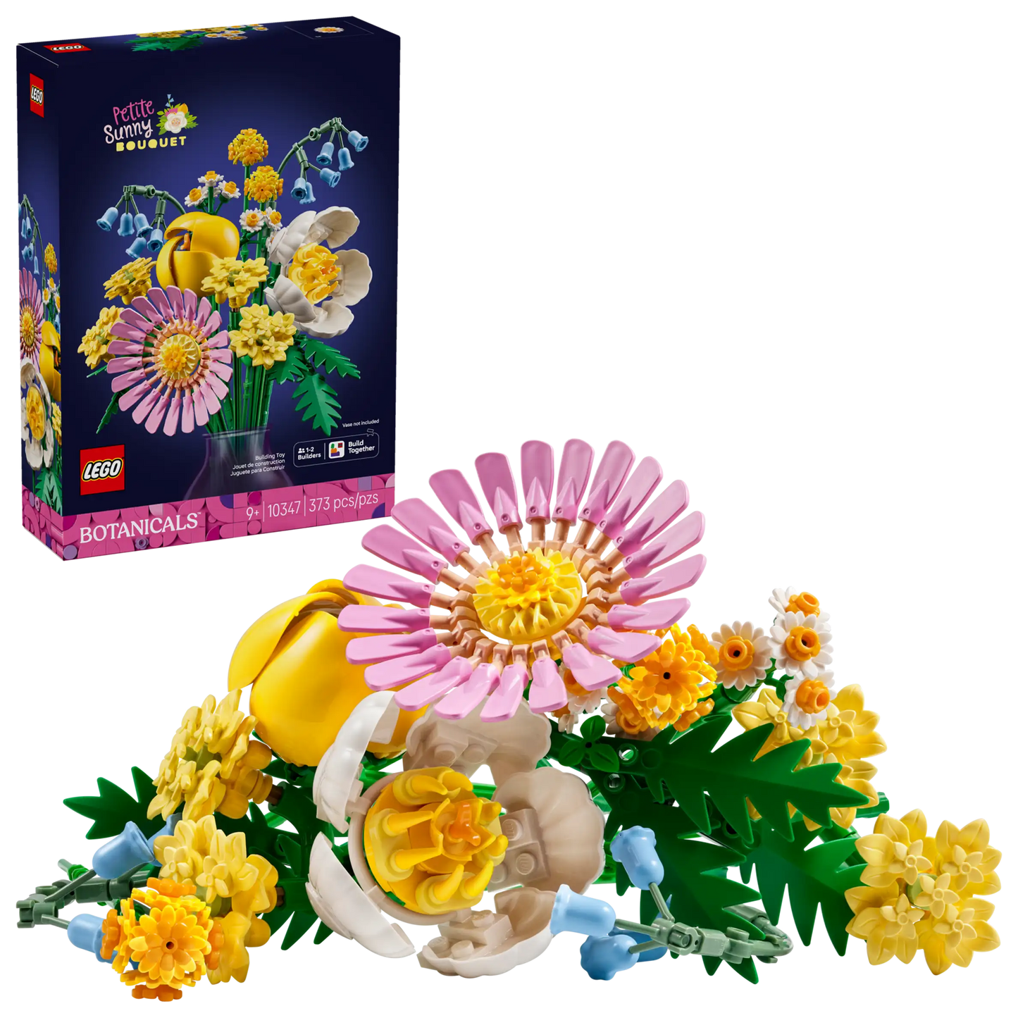 10347 Petite Sunny Bouquet Botanical Lego Set