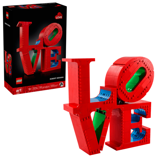 31214 Robert Indiana “Love” Art Lego Set