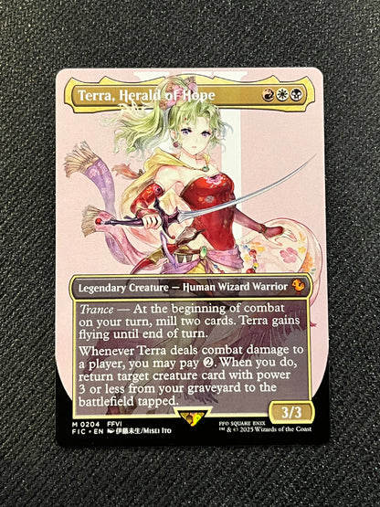 #0204 Terra, Herald of Hope (Normal) Final Fantasy Commander