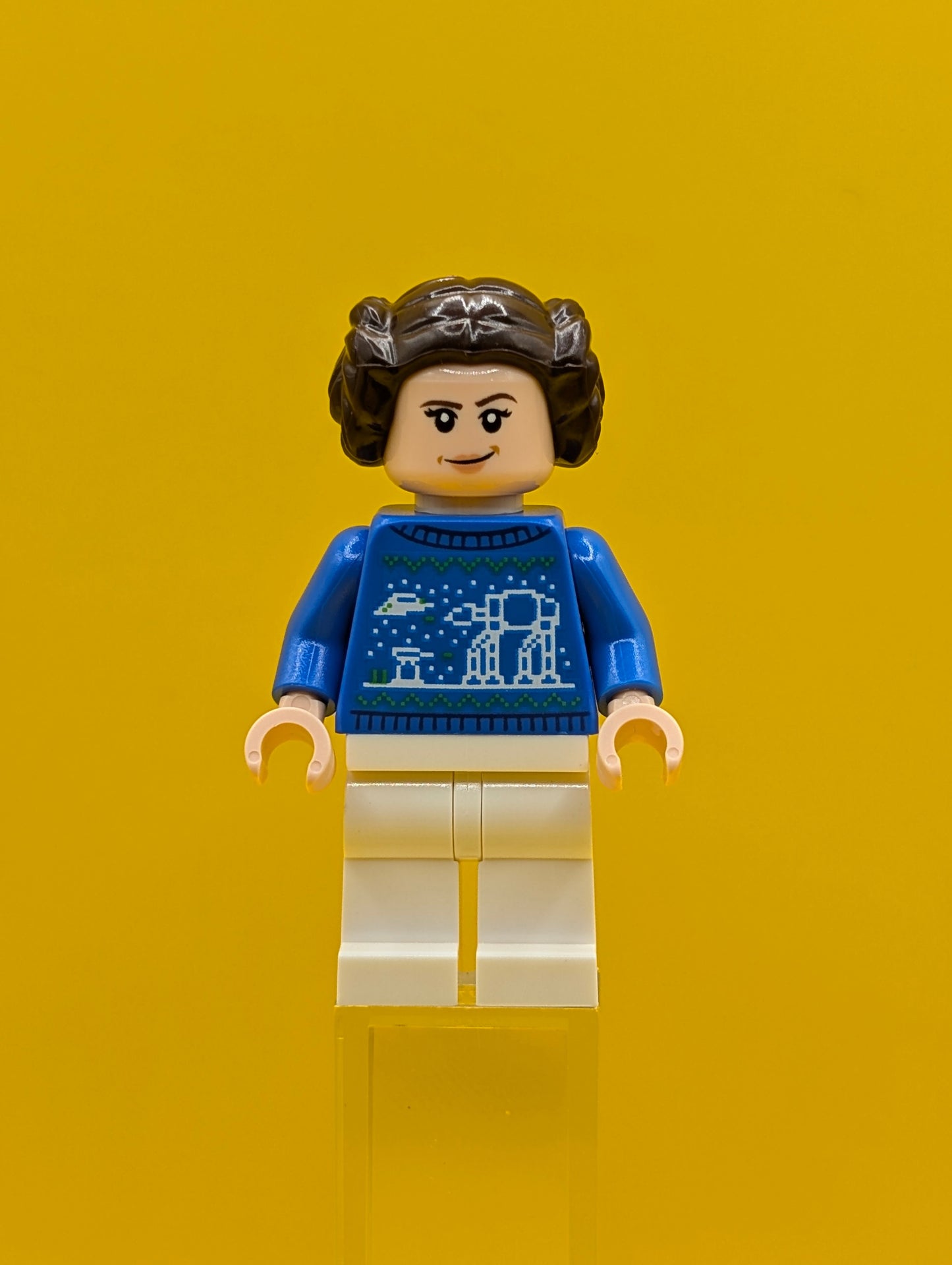 Princess Leia sw1381 Holiday Sweater Star Wars Minifigure Lego