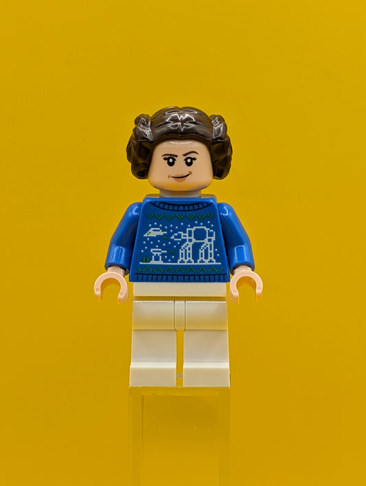 Princess Leia sw1381 Holiday Sweater Star Wars Minifigure Lego